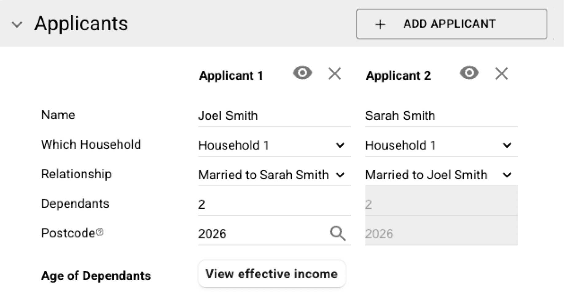 Quickli multi-lender comparison